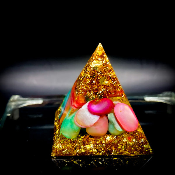 NEW・金運アップ×恋愛成就【融合魔術】金彩のピラミス