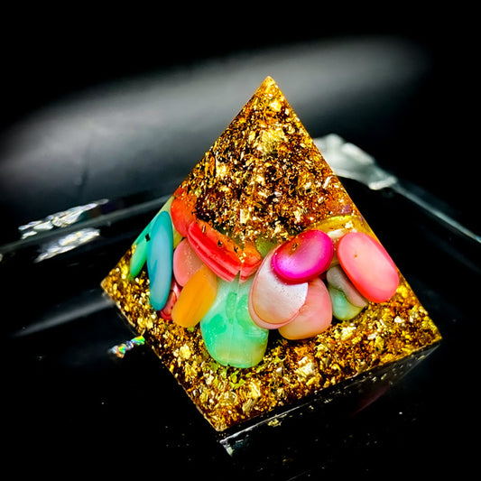 NEW・金運アップ×恋愛成就【融合魔術】金彩のピラミス