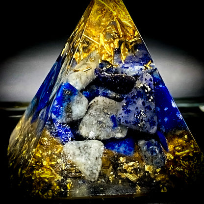 NEW・幸福招来・プラス思考で開運へ【最強黒魔術】ラピスラズリの願祈