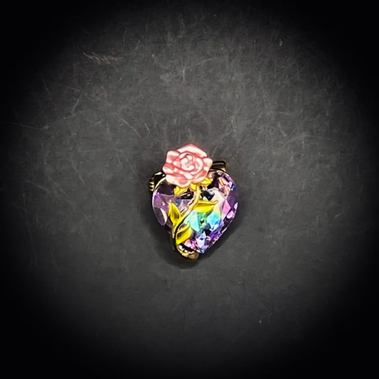 深く惹かれ合う薔薇の恋魔術 黒魔術アクセサリー 「狂薔薇の恋呪」