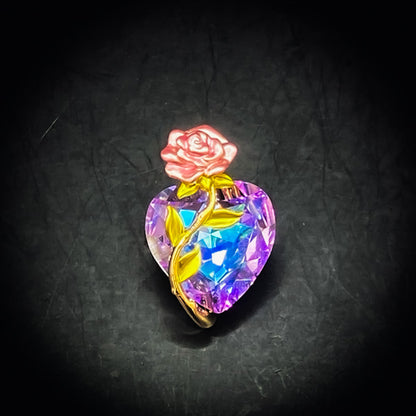 深く惹かれ合う薔薇の恋魔術 黒魔術アクセサリー 「狂薔薇の恋呪」