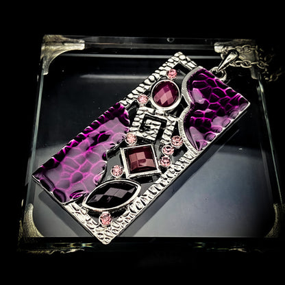 呪術・復讐・悪縁切断を極めた限定品 黒魔術アクセサリー「魔界呪怨の紫輝」