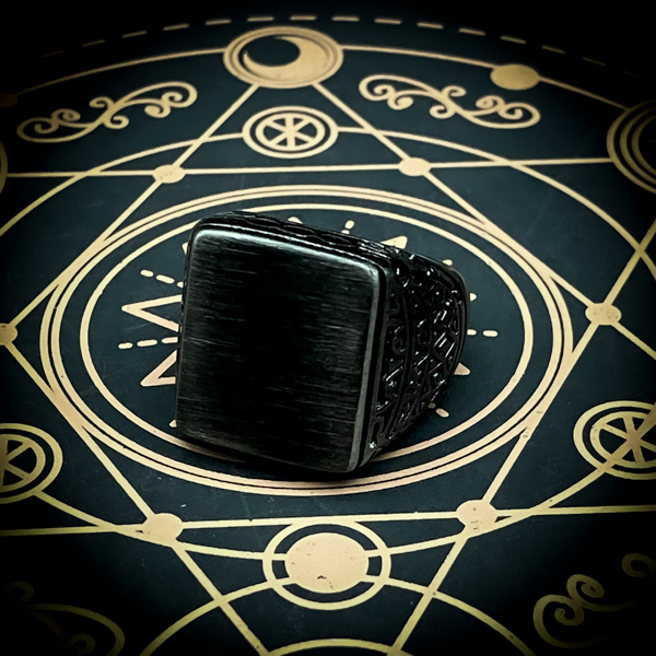 開運・人生好転・漲る欲望を叶える【黒魔術リング】ルシファーの強輪