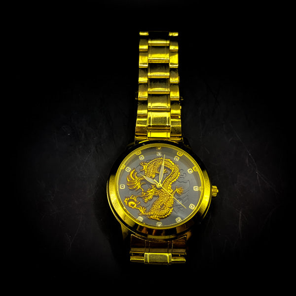 NEW・次々と金財を招く魔術時計【激レア1点限定再入荷・強靭金魔術】龍王の魔力