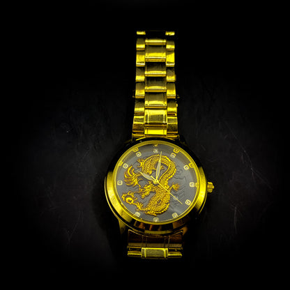 NEW・次々と金財を招く魔術時計【激レア1点限定再入荷・強靭金魔術】龍王の魔力